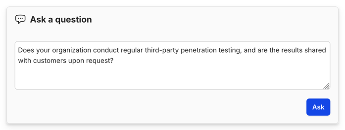Ask a Question