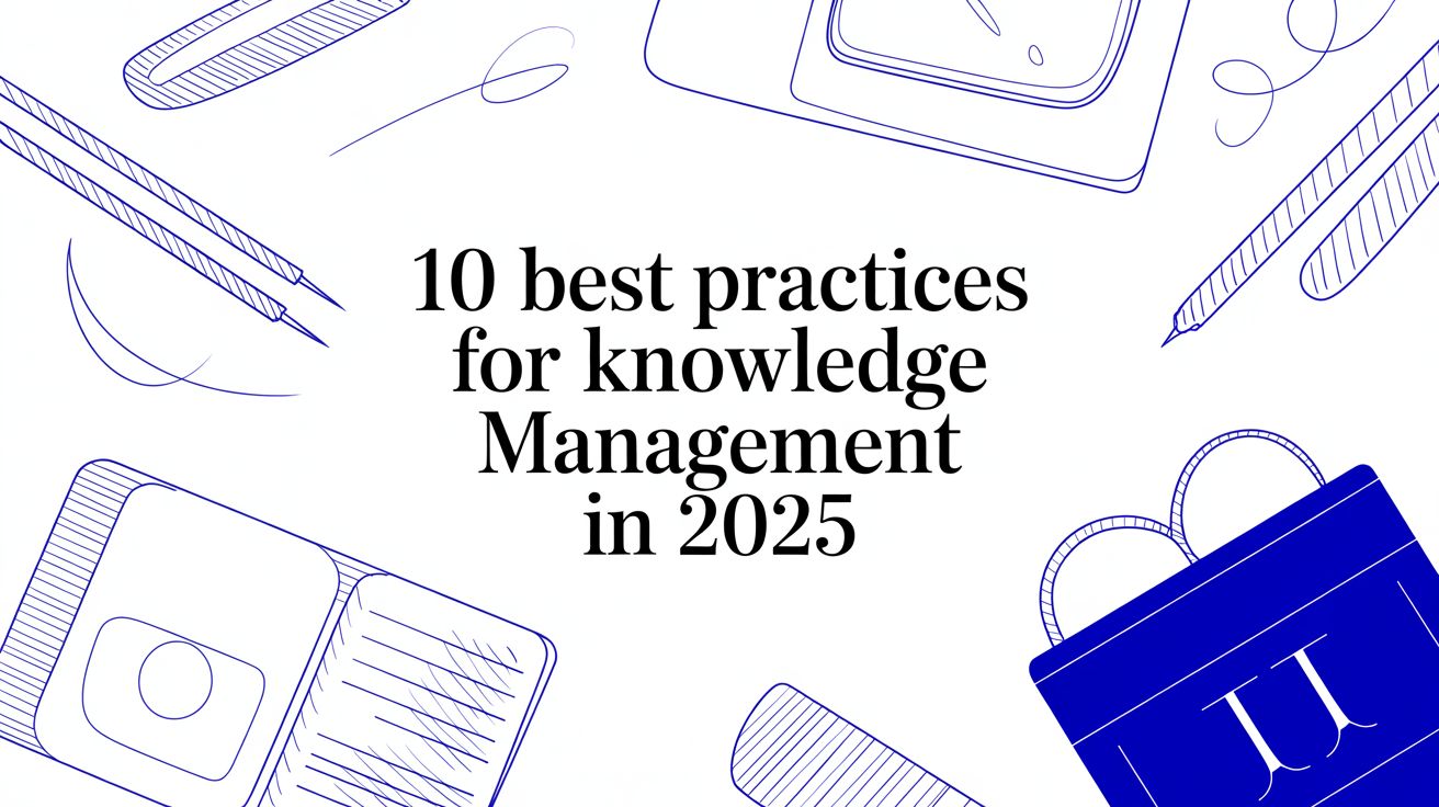 10 Best Practices for Knowledge Management in 2025