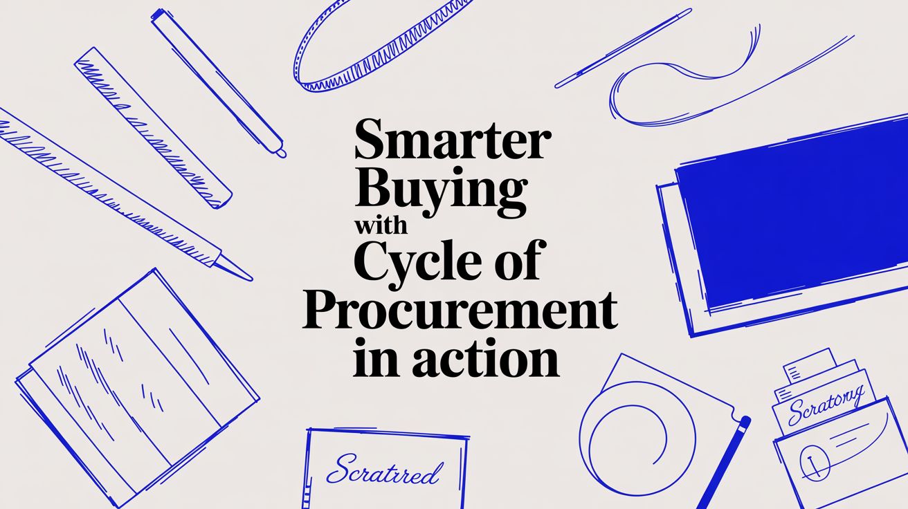 Smarter Buying with cycle of procurement in action