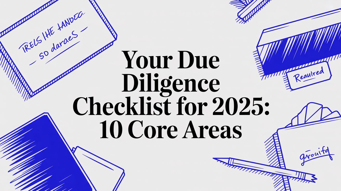 Explore a practical due diligence checklist for 2025 covering 10 core areas to assess risk, value, and opportunity. Click to learn more.
