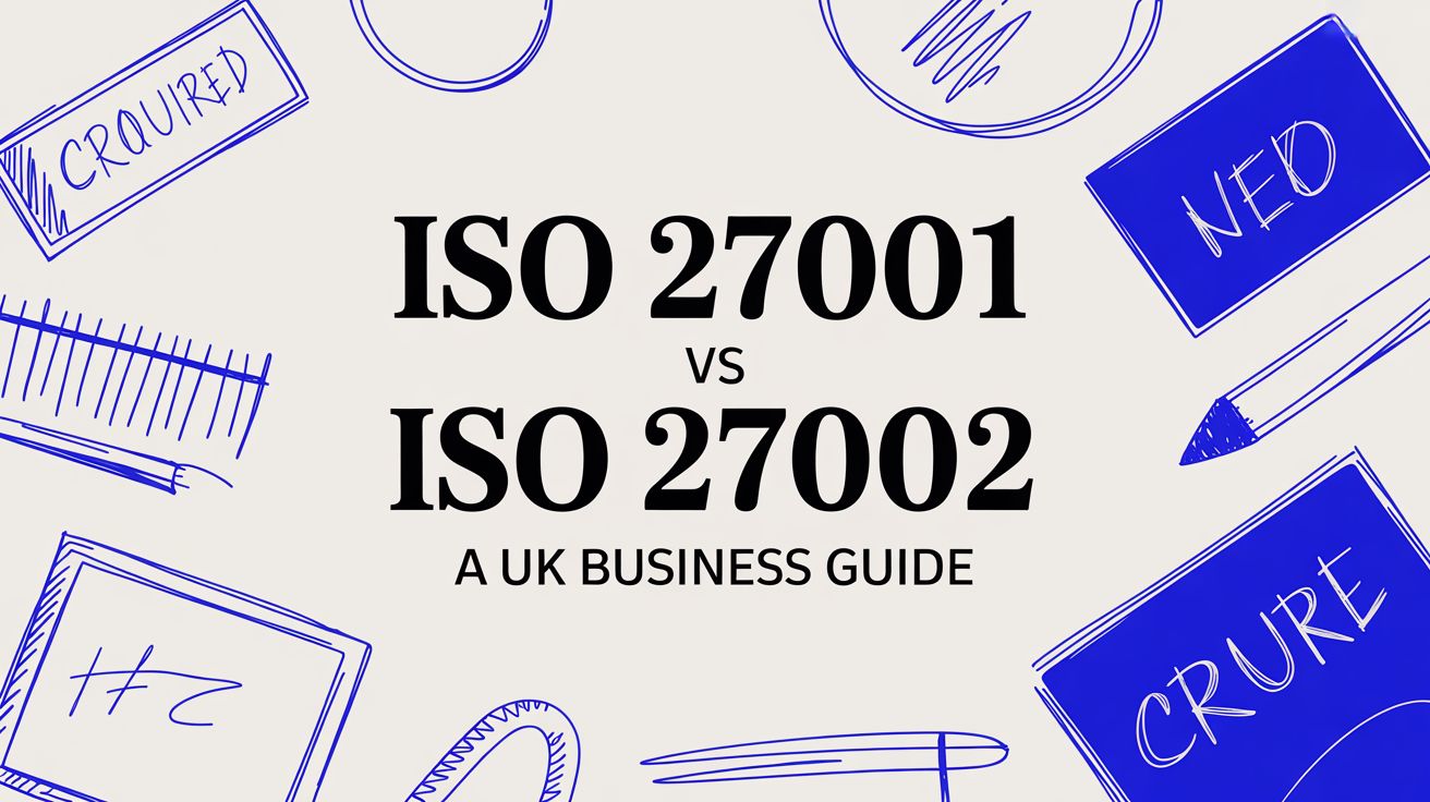 ISO 27001 vs ISO 27002 A UK Business Guide