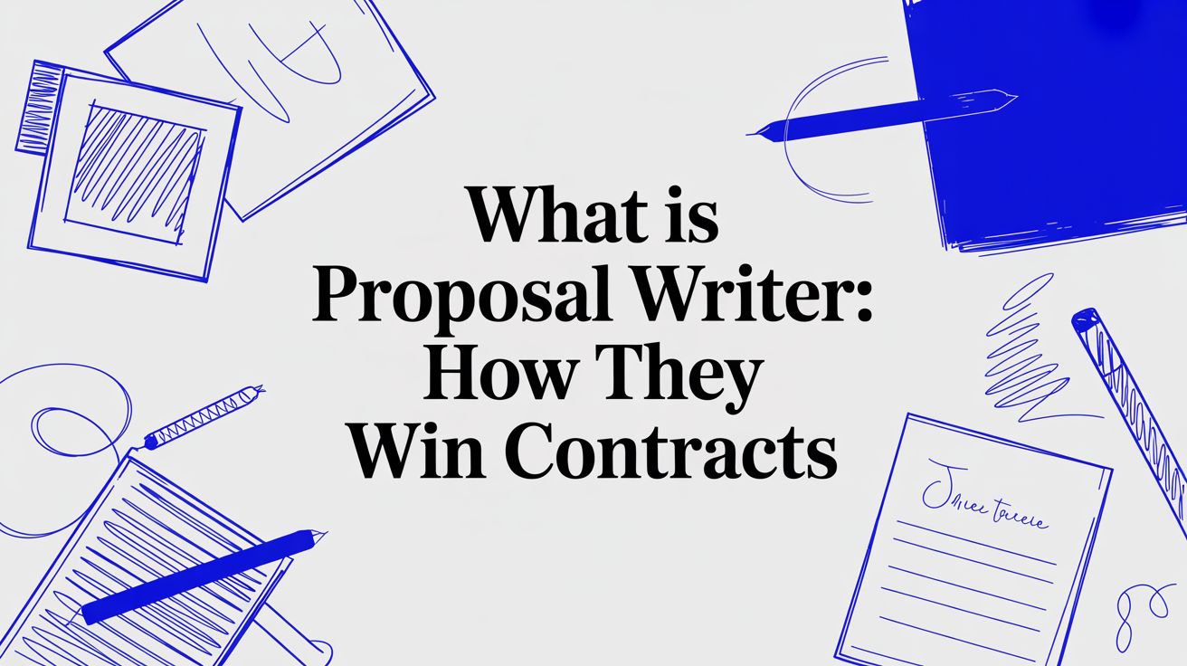 what is proposal writer: How they win contracts