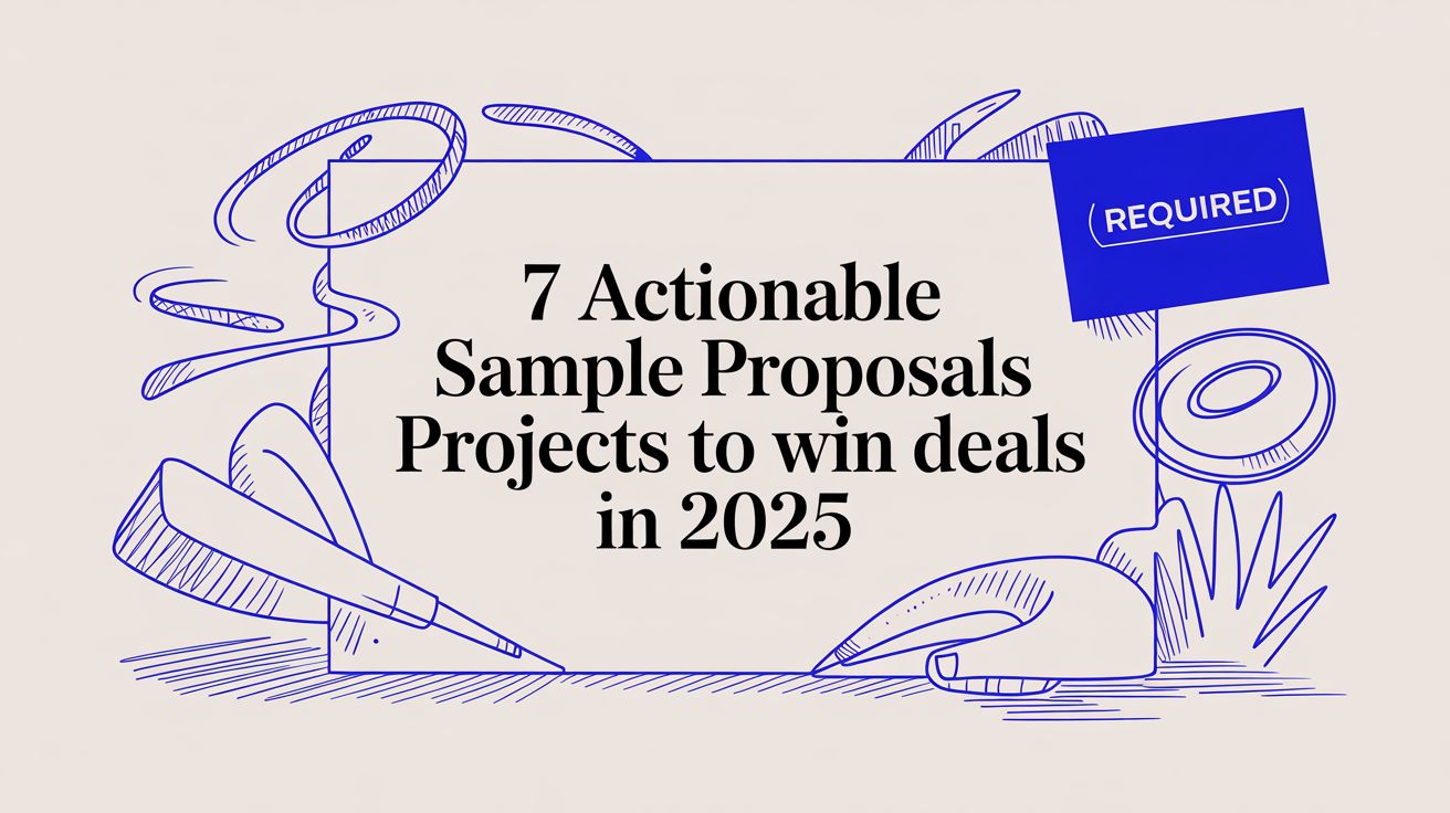 7 Actionable Sample Proposals Projects to Win Deals in 2025