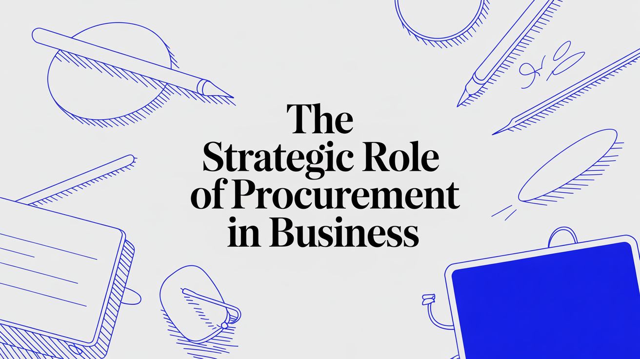 The Strategic Role of Procurement in Business