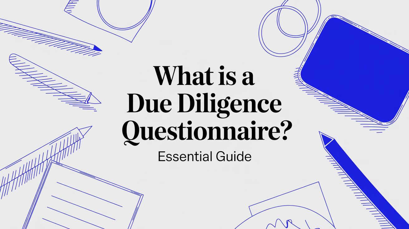 what is a due diligence questionnaire? Essential guide