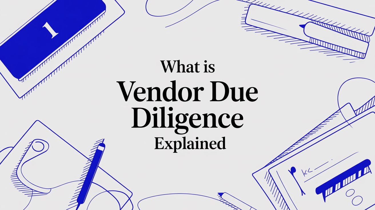 What Is Vendor Due Diligence Explained