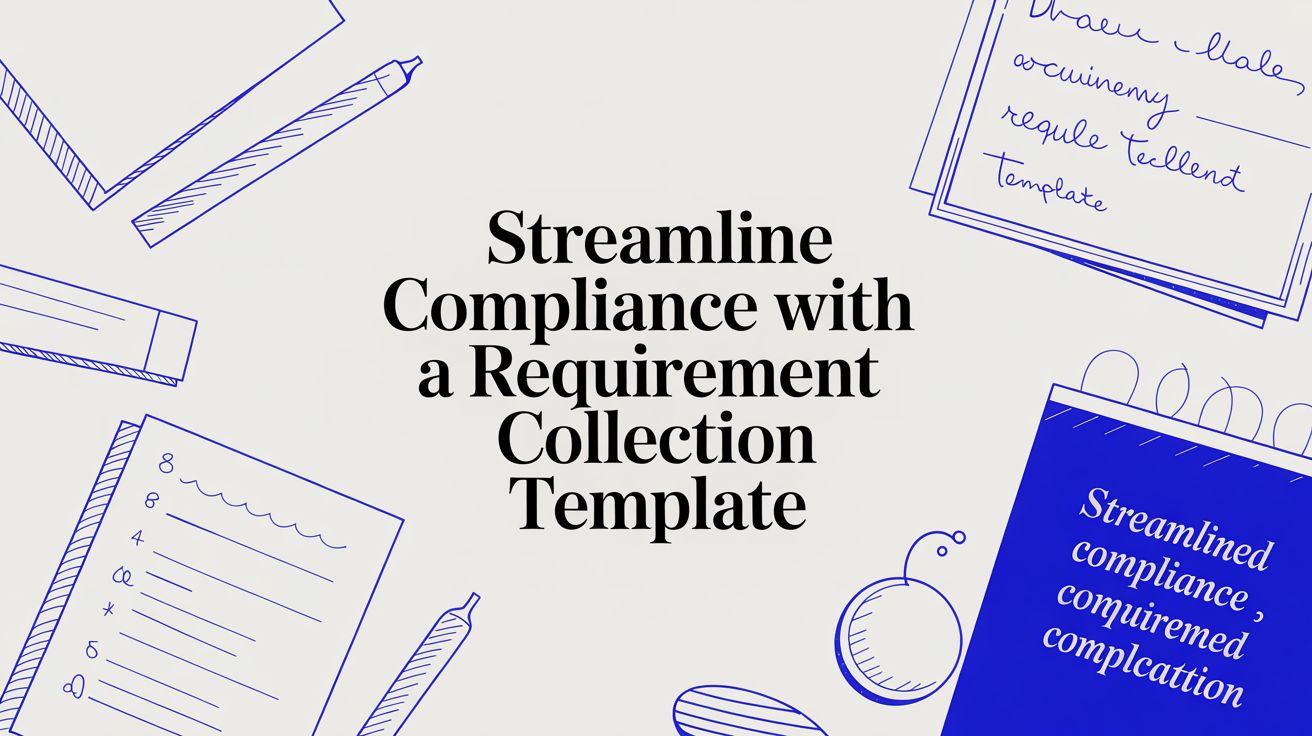 Discover how a requirement collection template simplifies security and compliance. Learn to capture needs, map controls, and streamline audits with this guide.