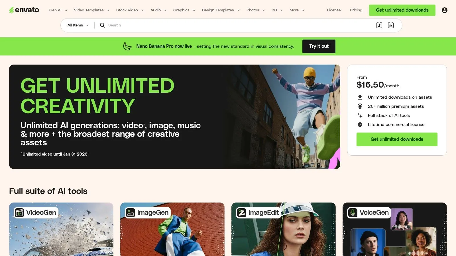 Envato Elements — Proposal/RFP-style template library
